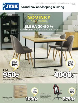aktuální leták Jysk 2.9.2021-15.9.2021