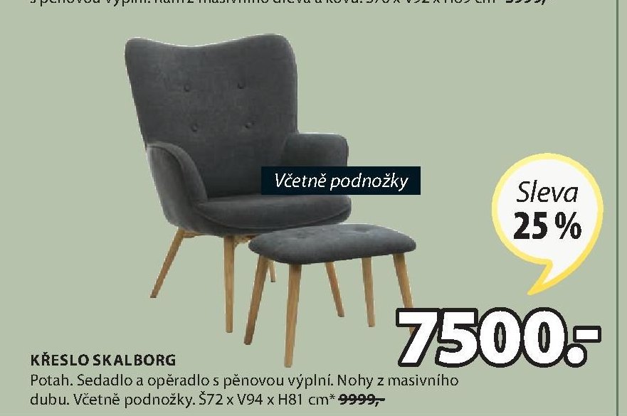 KŘESLO SKALBORG