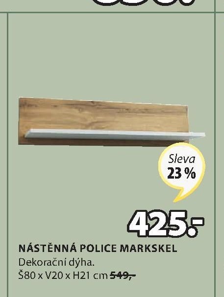 NÁSTĚNNÁ POLICE MARKSKEL