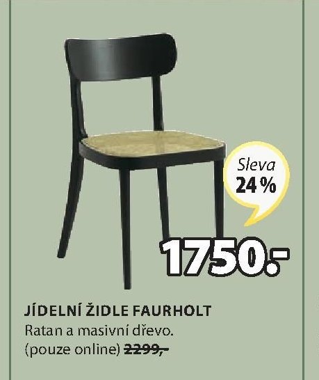 JÍDELNÍ ŽIDLE FAURHOLT
