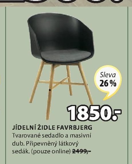 JÍDELNÍ ŽIDLE FAVRBJERG