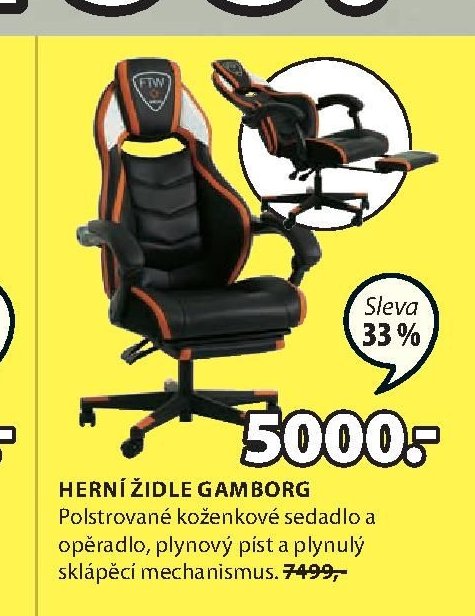 Herní židle GAMBORG