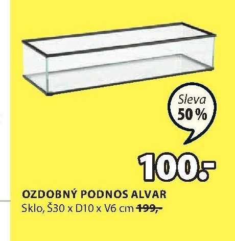 OZDOBNÝ PODNOS ALVAR
