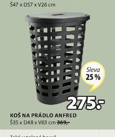 KOŠ NA PRÁDLO ANFRED
