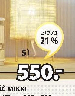STOLNÍ LAMPA ALBERT