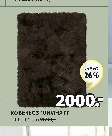 KOBEREC STORMHATT 140x200 cm