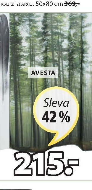 Sprchové závěsy Avesta