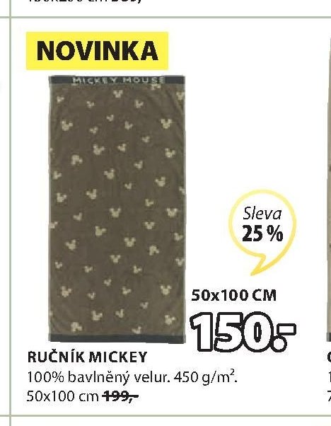 Ručník Mickey