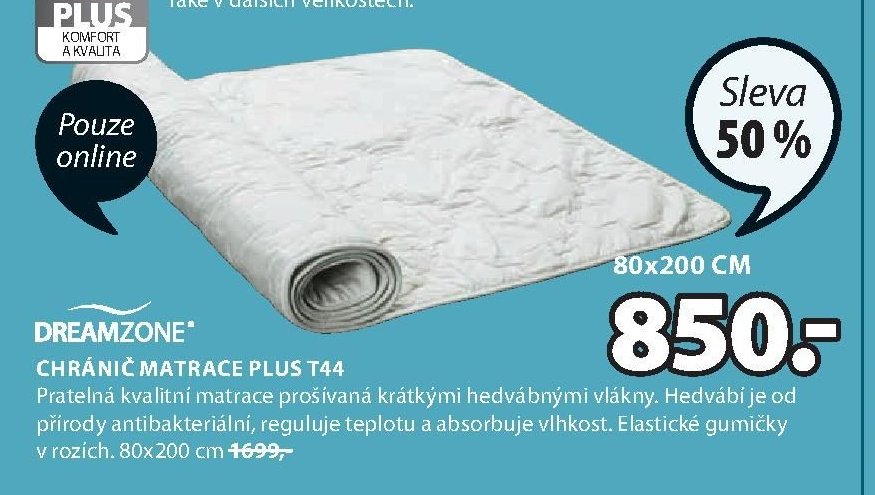 CHRÁNIČ MATRACE PLUS T44