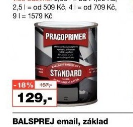 PRAGORIMER Standard S2000 základní nátěr, 0,6 l