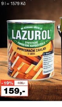 LAZUROL základ impregnační S1033