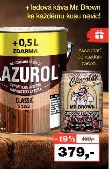 LAZUROL Classic S1023 + ledová káva Mr. Brown