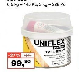 UNIFLEX PES-tmel jemný 0,2 kg