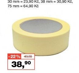 Papírová zakrývací páska