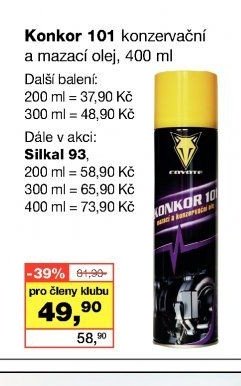 Konkor 101 konzervační a mazací olej, 400 ml