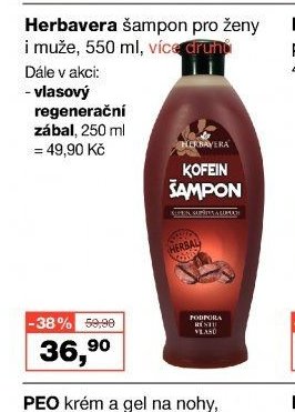 Herbavera šampon, 250 ml