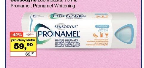 Sensodyne zubní pasta, 75 ml, Pronamel, Pronamel Whitening