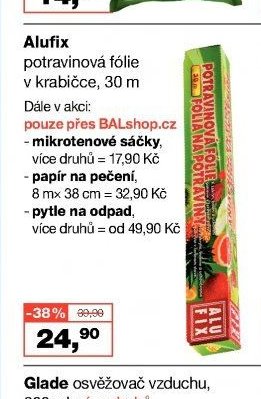 Alufix potravinová fólie