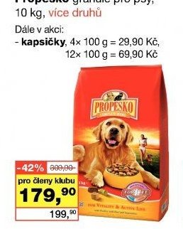 Propesko granule pro psy