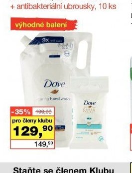 Dove tekuté mýdlo