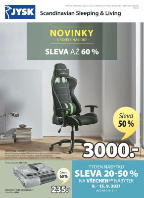 aktuální leták Jysk 9.9.2021-22.9.2021