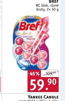 Bref WC blok, různé druhy, 2x 50 g