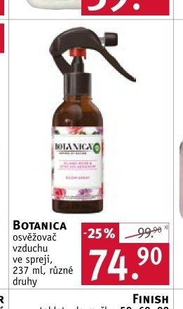 Botanica osvěžovač vzduchu ve spreji, 237 ml, různé druhy