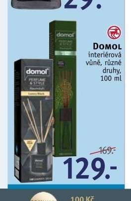 Domol interiérová vůně, různé druhy, 100 ml