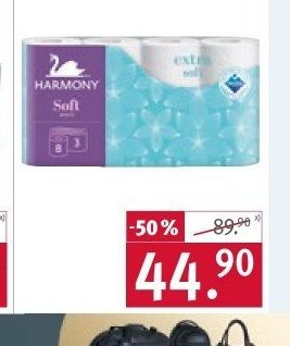 Harmony Soft toaletní papír, 3vrstvý, 2 druhy, 8 ks
