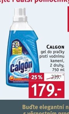 CALGON gel do pračky proti vodnímu kameni, 2 druhy, 750 ml