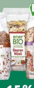enerBIO Beeren Müsli