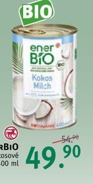 ENERBIO Bio kokosové mléko, 400 ml