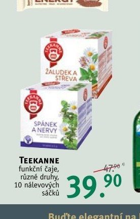 TEEKANNE funkční čaje