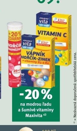 Maxivita Vápník Horčík Zinek