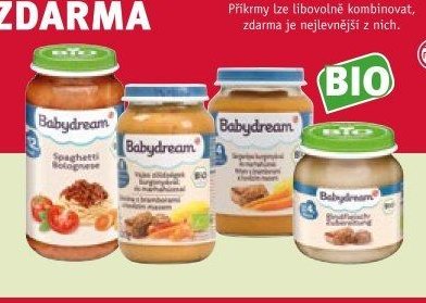 Babydream masozeleninové příkrmy
