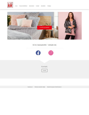 aktuální leták Kik textil 15.9.2021-21.9.2021