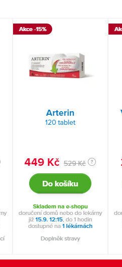 Arterin 120 tablet