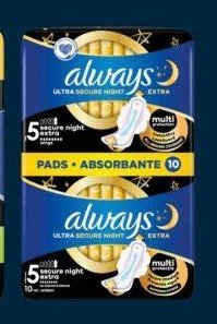 Always Ultra Secure Night 10 ks