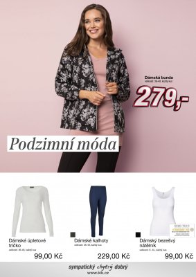 aktuální leták Kik textil 13.9.2021-3.10.2021