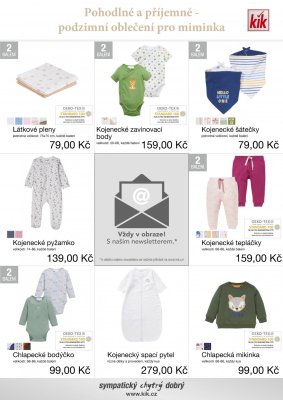 aktuální leták Kik textil 13.9.2021-3.10.2021