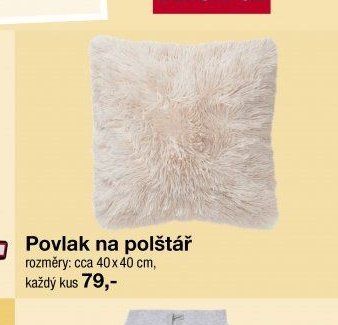 Povlak na polštář