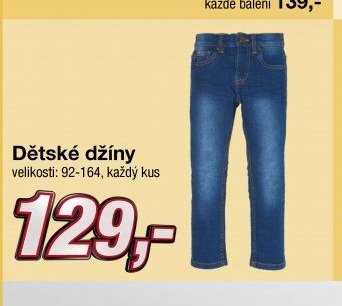 Dětské džíny