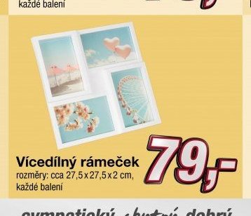 Vícedílný rámeček