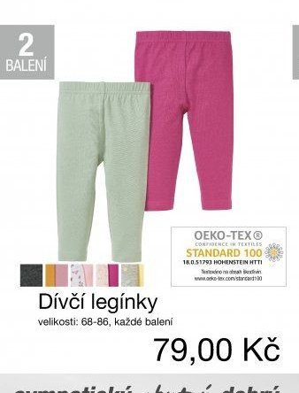 Dívčí legínky