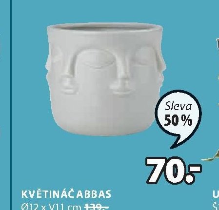 KVĚTINÁČ ABBAS