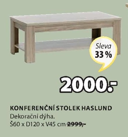KONFERENČNÍ STOLEK HASLUND