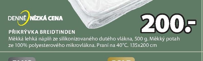 PŘIKRÝVKA BREIDTINDEN