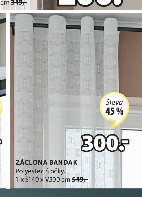 ZÁCLONA BANDAK