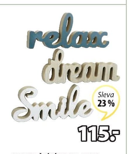 DEKORAČNÍ PÍSMENA DANE