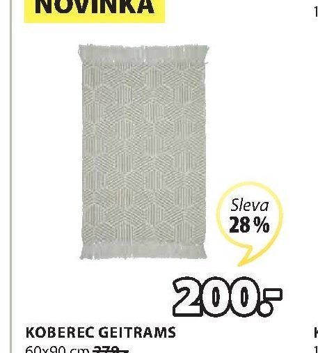 Koberec GEITRAMS 60x90 cm